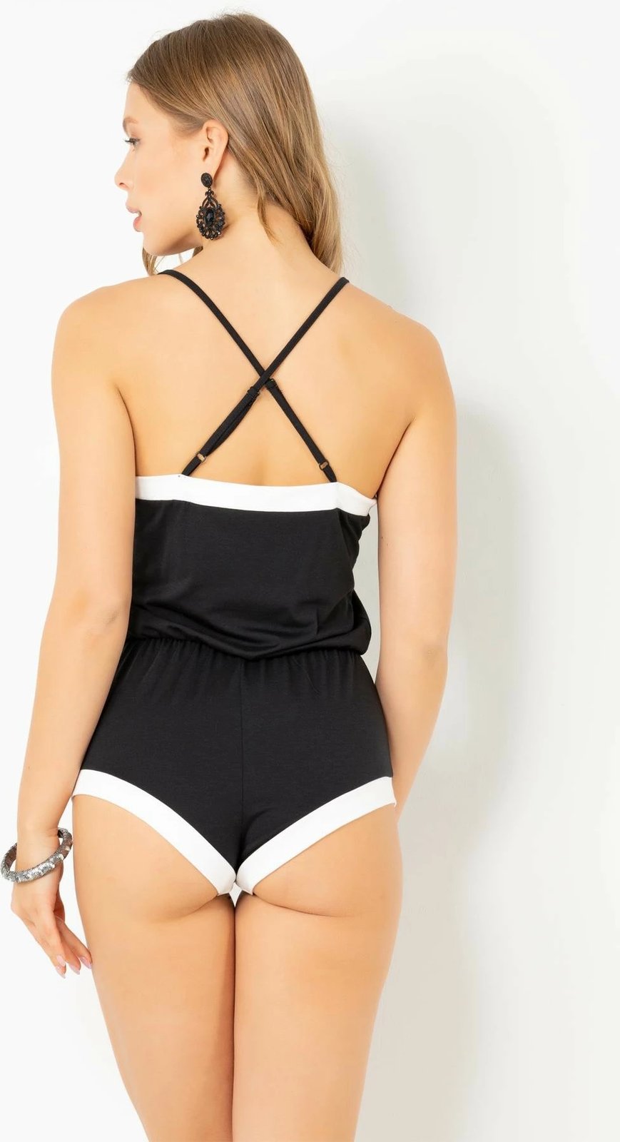 Set pizhamash për gra, Jumeon, 012-000075, e zezë