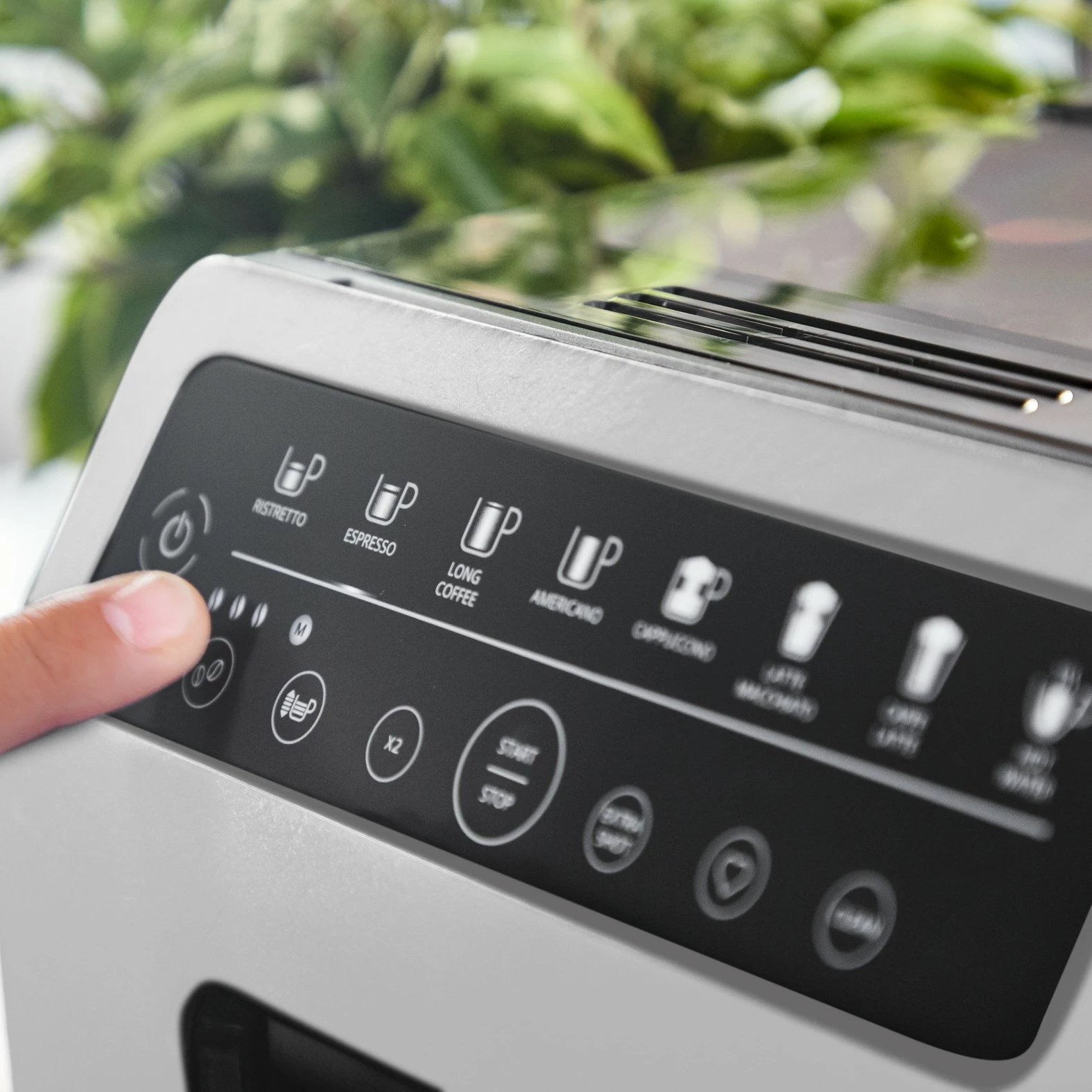 Aparat kafeje Krups Evidence ECO-Design EA897A, 2.3L, mulli i integrum, 1450W, zi/gri
