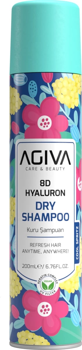 Shampon i thatë për flokë Agiva 8D Hialuron Pro Care