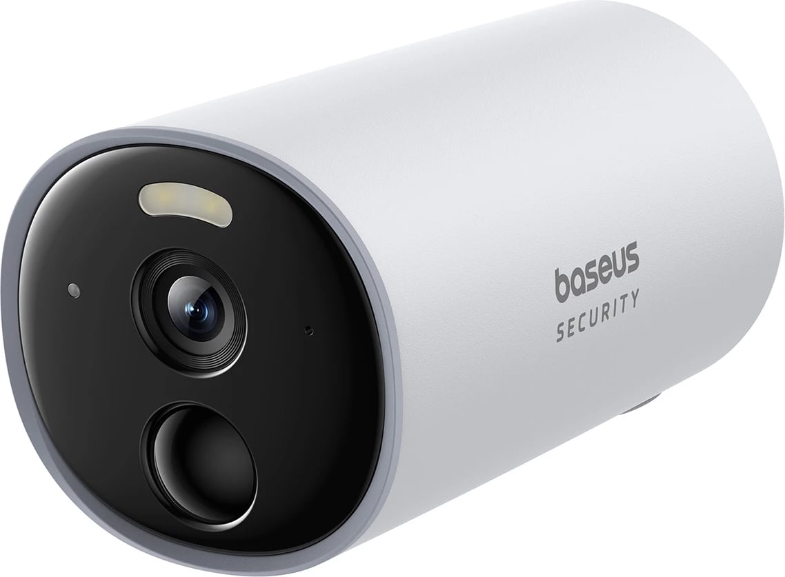 Kamerë sigurie Baseus Security B1, 2K, pa tela, 7800 mAh, 8 GB, e bardhë