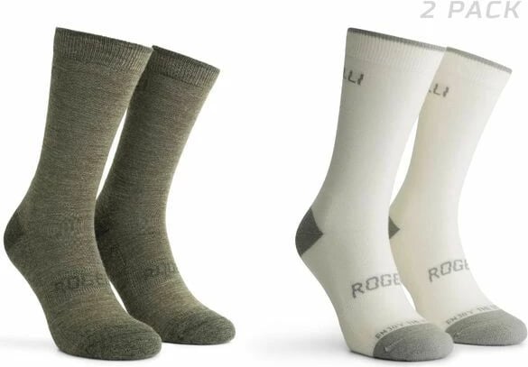 Çorape wool Rogelli Yakimasport, military/sand