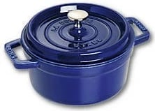 Tenxhere Staub Cocotte 20cm kaltër e errët