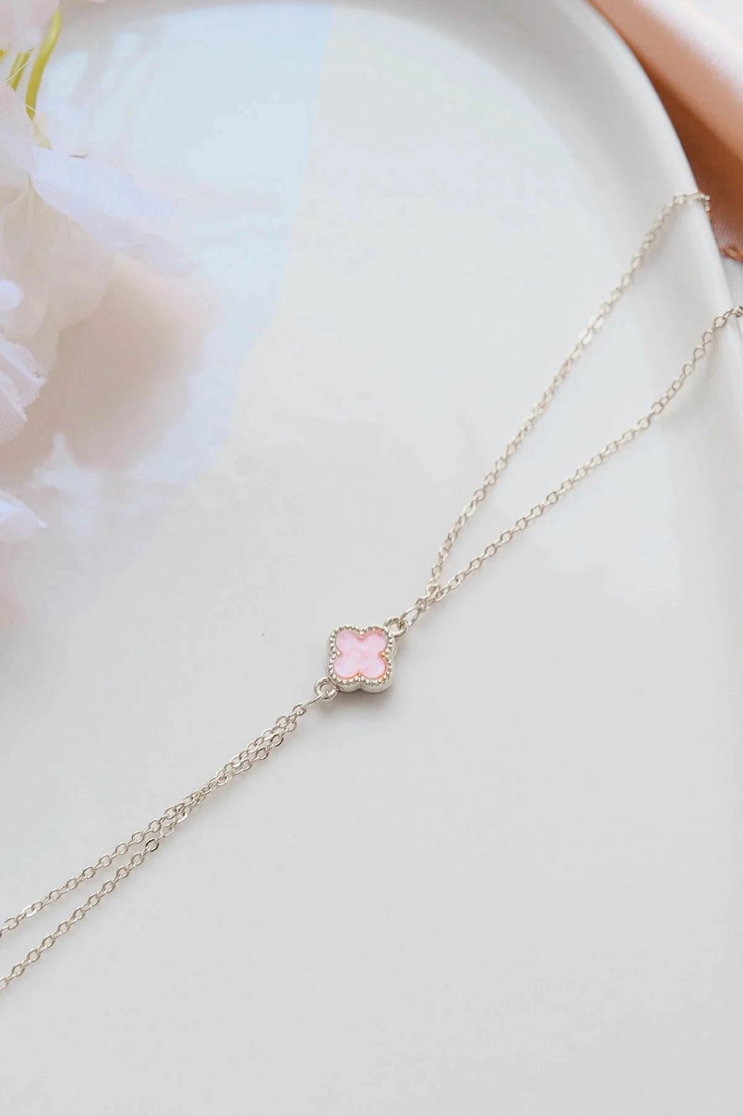 Byzylyk Jumeon, trup prej bronzi, gur zirkon, ngjyrë argjendi, 23 cm