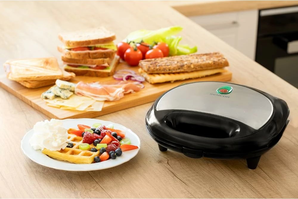 Toster Sencor SSM 9510SS – 5in1, 700W, i zi/argjend