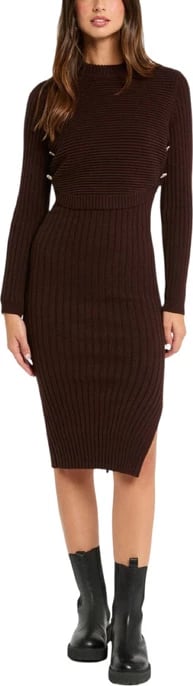 Fustan Morgan De Toi femra, kafe