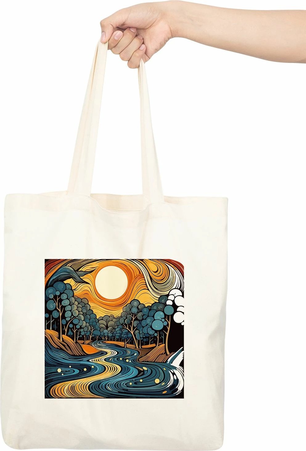 Çantë tote Zoozie Bags, model 21, shumëngjyrëshe
