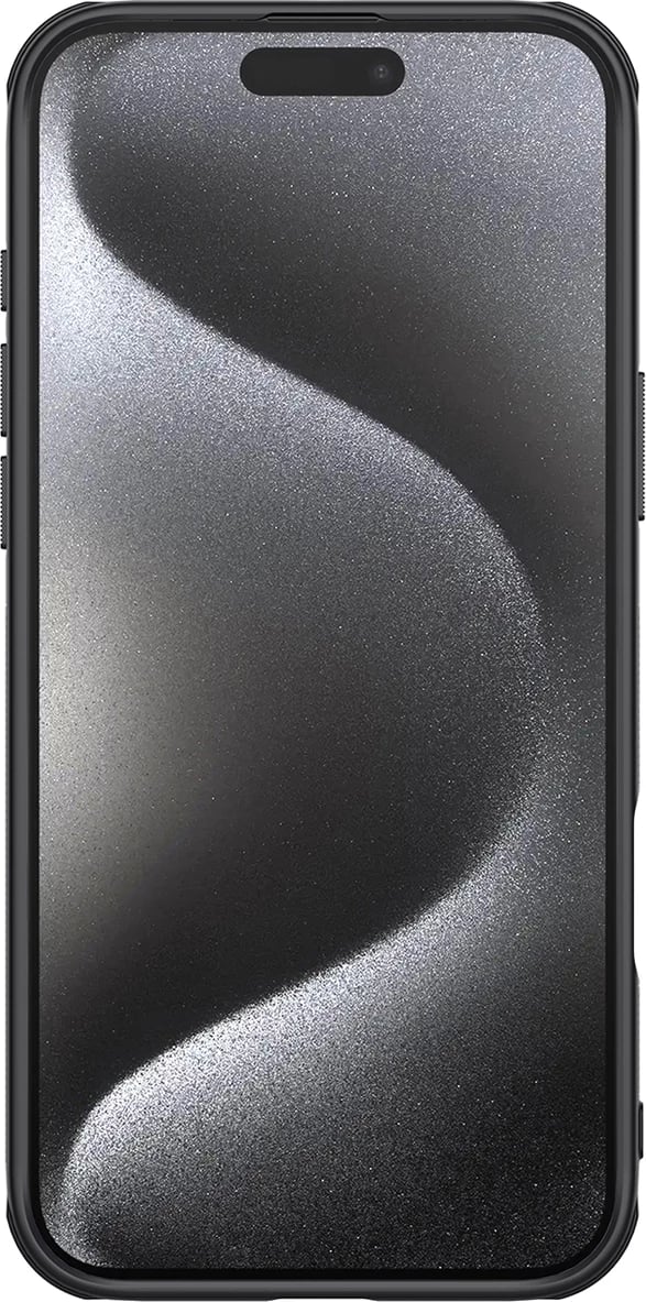 Mbështjellës Nillkin Super Frosted Shield Pro Magnetic Case për iPhone 16 Pro Max, i zi