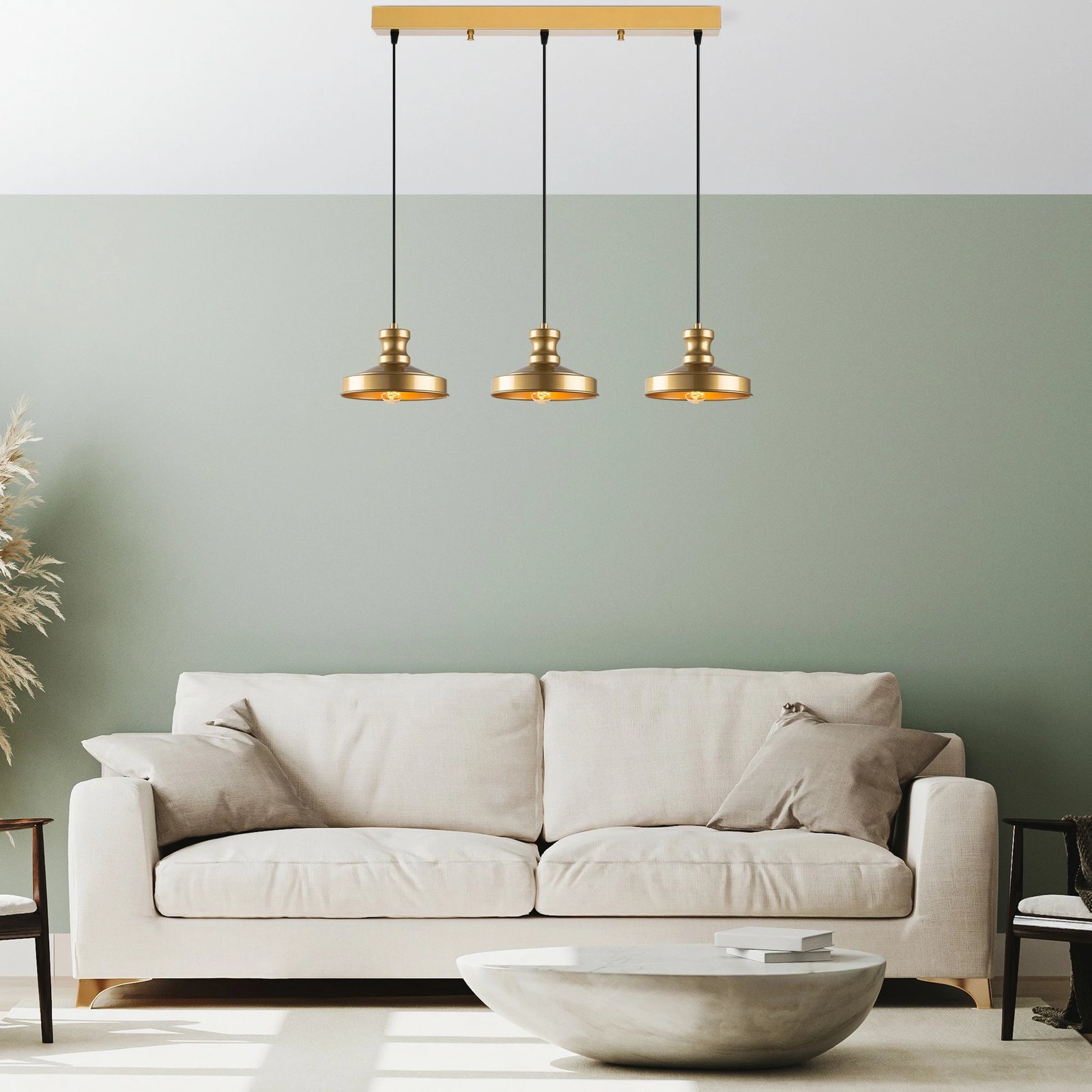 Llambë tavani Opviq, Gullu, ngjyrë ari, 182Gold-2