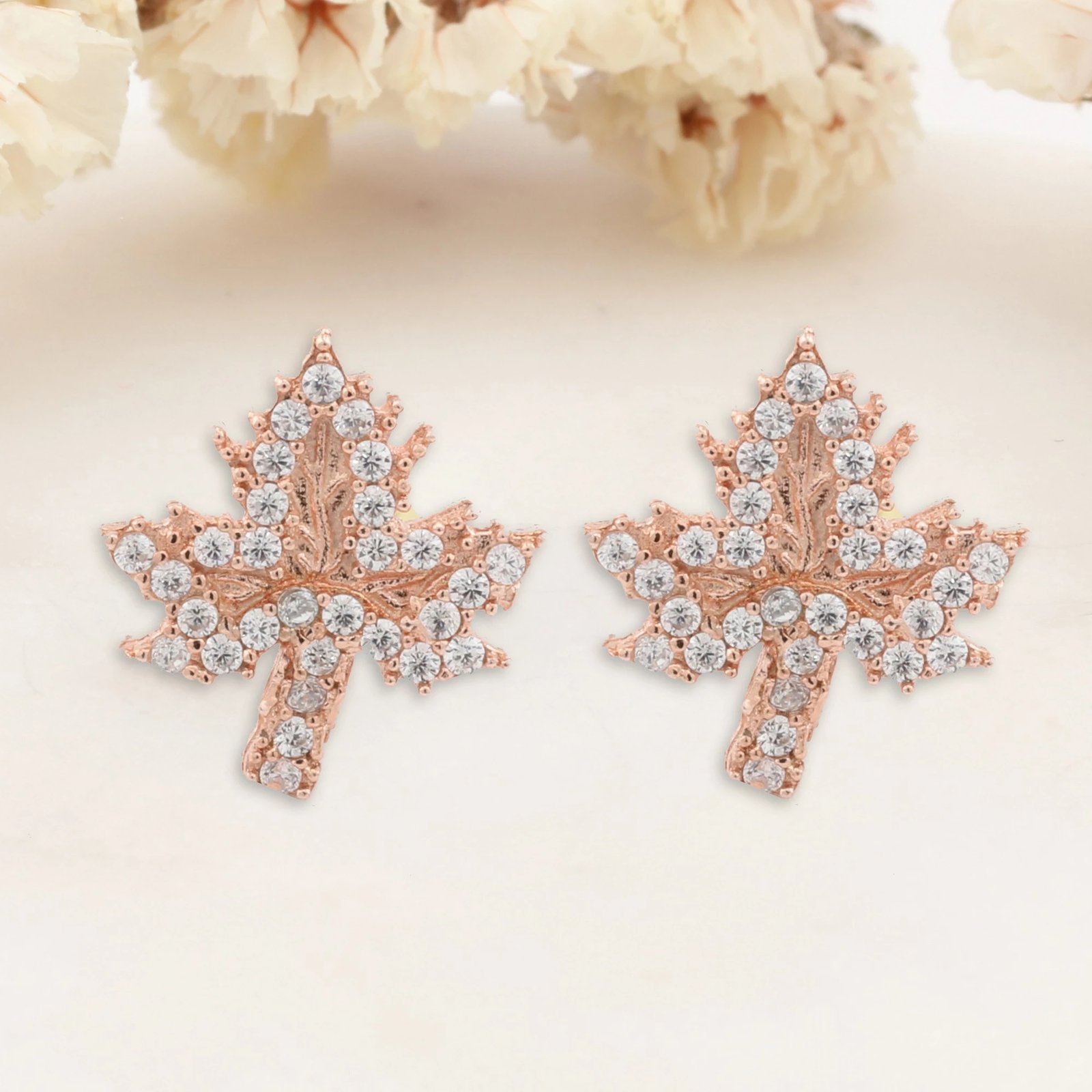 Vathë argjendi ngjyrë rozë gold, Jumeon, 10325ROS