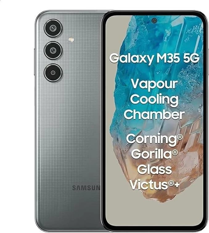 Celular Samsung Galaxy M35, 6.6", 6+128GB, DS, 5G, hiri