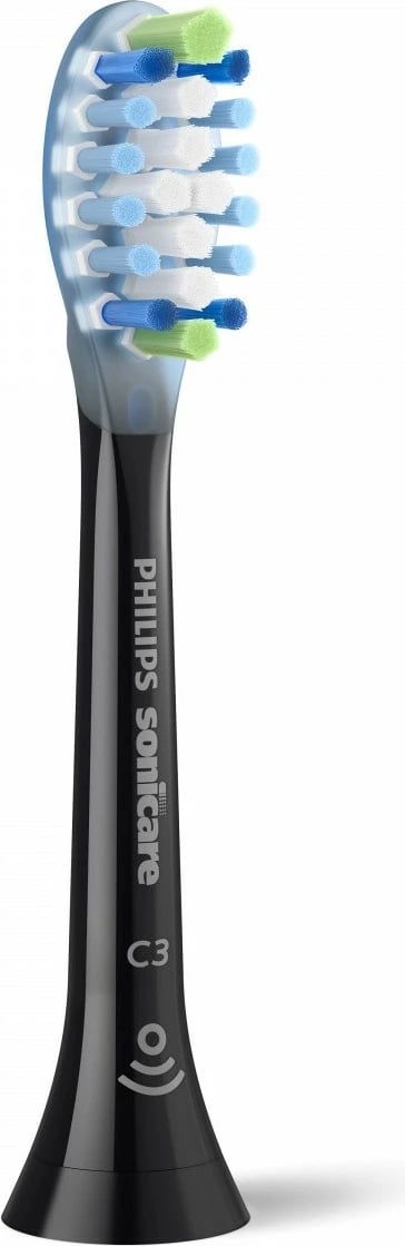 Koka furçe elektrike Philips Sonicare HX9042/88 Premium Plaque, BrushSync, kompatibile snap-on, e zezë, set 2 copë Koka furçe elektrike Philips Sonicare HX9042/88 Premium Plaque, BrushSync, kompatibile snap-on, e zezë, set 2 copë