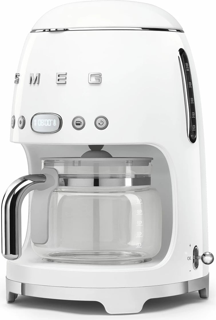 Aparat për kafe me filtër SMEG DCF02WHEU, i bardhë