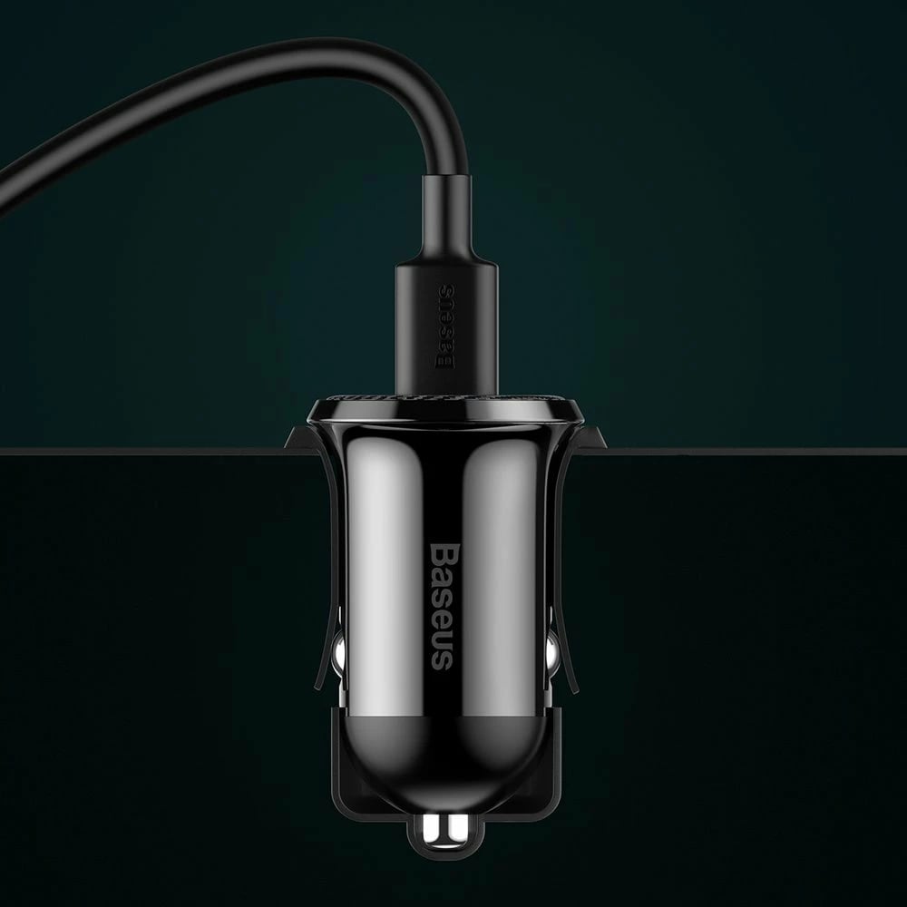 Karikues veture Baseus Grain Pro CCALLP-01, 2x USB-A, 4.8A, i zi Karikues veture Baseus Grain Pro CCALLP-01, 2x USB-A, 4.8A, i zi