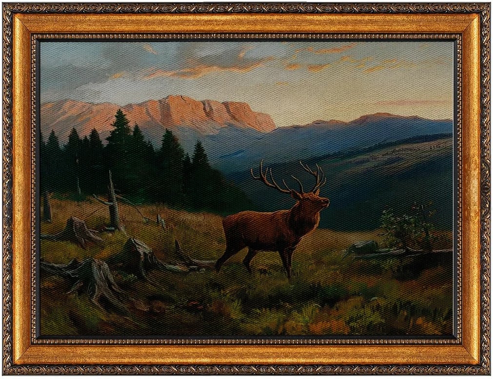 Pikturë dekorative në kanavacë me kornizë, shumëngjyrëshe, Wallity, ATCRCVCNVSMDL63 - 70100