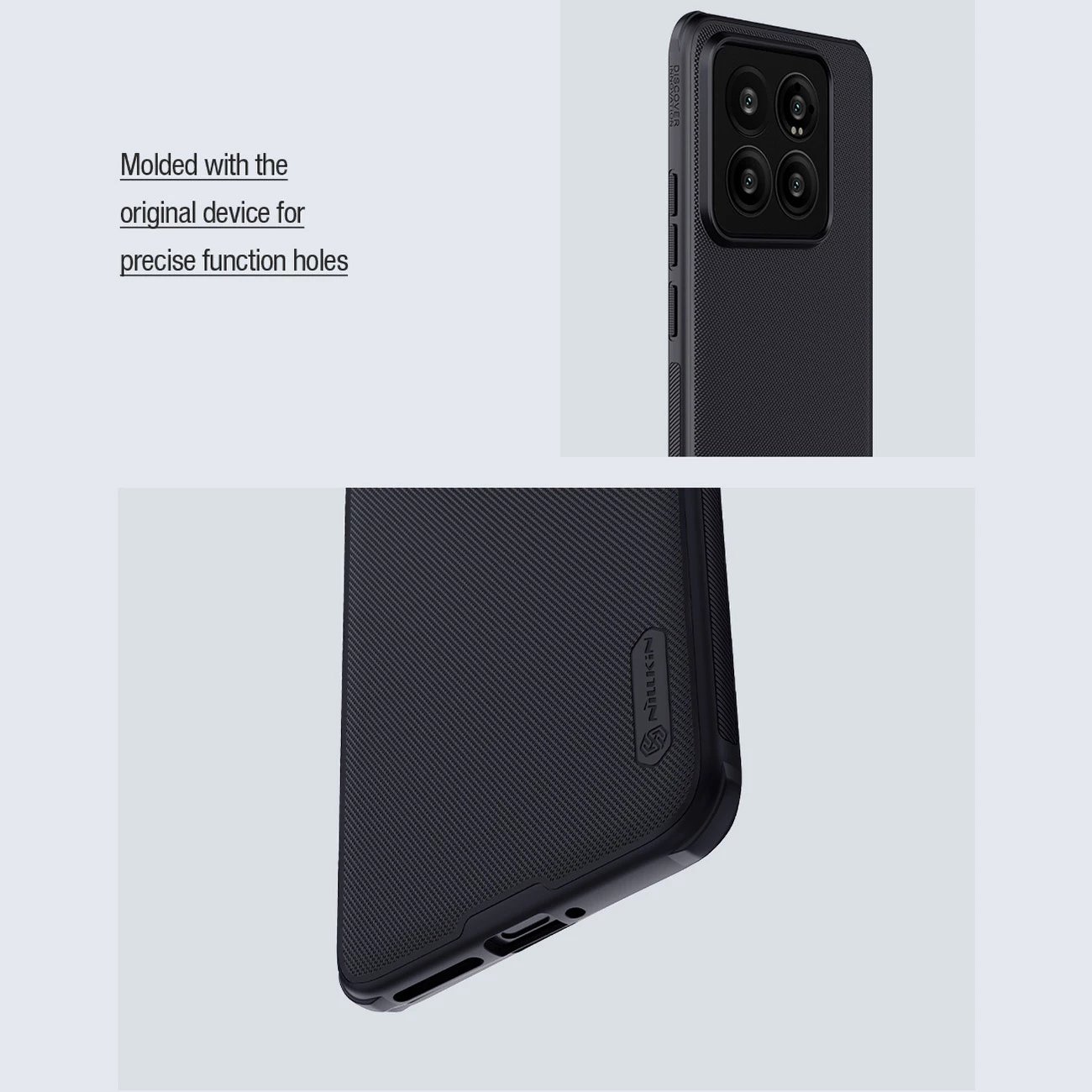 Mbështjellës Nillkin Super Frosted Shield Pro Magnetic për Xiaomi 14 Pro, i zi Mbështjellës Nillkin Super Frosted Shield Pro Magnetic për Xiaomi 14 Pro, i zi