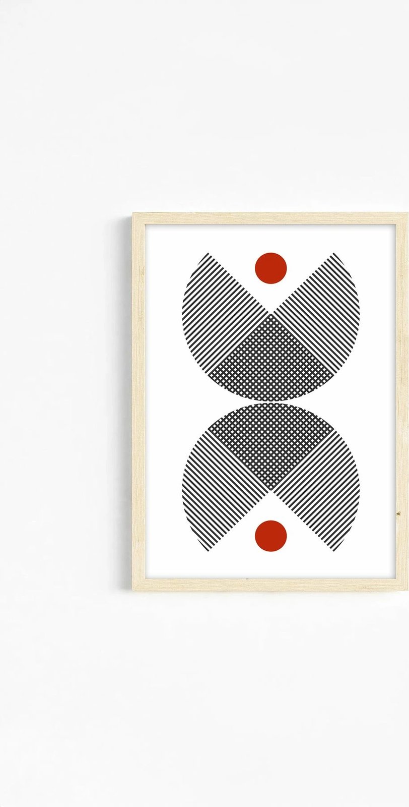 Pikturë dekorative me kornizë (3 copë), Wallity, Ersydata16-3348