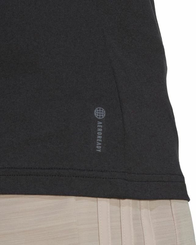 Maicë stërvitore për femra adidas, e zezë