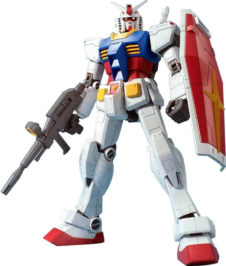 Model Gundam Bandai MSM 1/48 RX-78-2, për koleksionistë, shumëngjyrësh