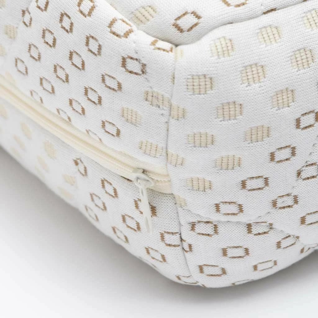 Dyshek fëmijësh, New Baby, CLASSY, 120x60x11 cm, VISCO memory foam + shkumë poliuretani, mbulesë kashmir, i dyanshëm, i bardhë