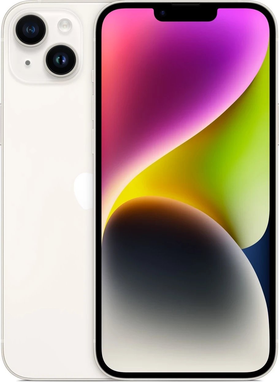 Apple iPhone 14 Plus, 6.7", 128GB, i bardhë