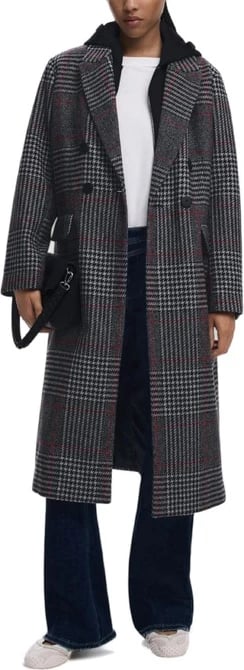 Pallto femra Desigual, gri
