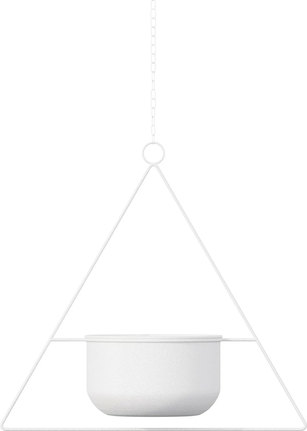 Saksia dekorative Aberto Design, Harpusta, e bardhë