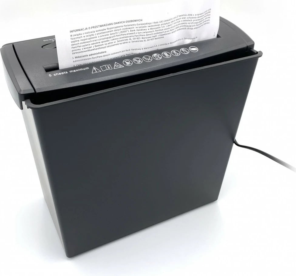 Shkatërrues dokumentesh Media-Tech MT215V3.0, 9.5L, i zi