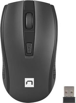 Set tastierë dhe maus pa tela Natec Squid, 2.4 GHz, Optik, i zi