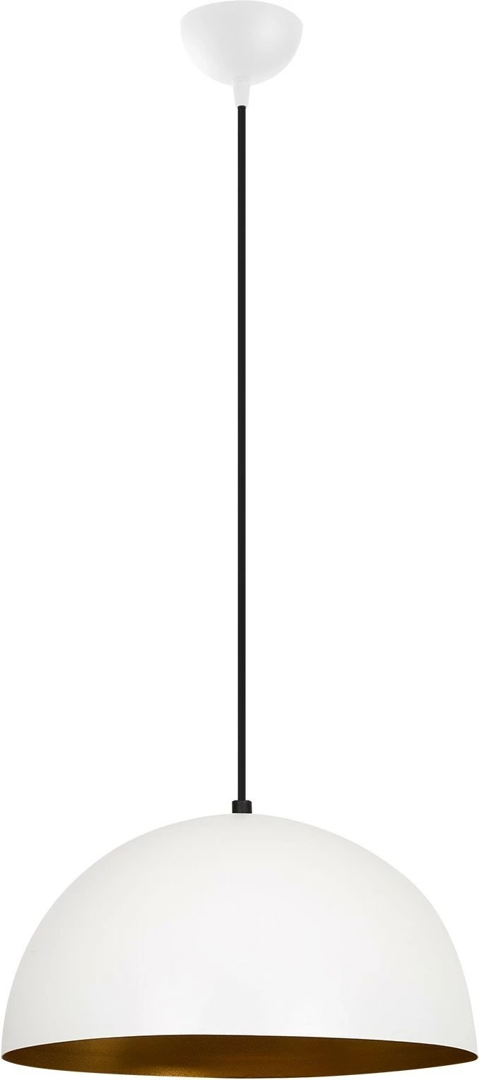 Llambë tavani moderne, Opviq Sivani MR-718, e bardhë dhe e artë, lartësi e rregullueshme Llambë tavani moderne, Opviq Sivani MR-718, e bardhë dhe e artë, lartësi e rregullueshme