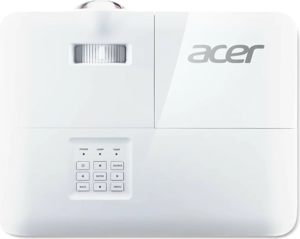 Projektor Acer S1386WHN, 1280x800, 3600 lumen, 3D Ready, i bardhë