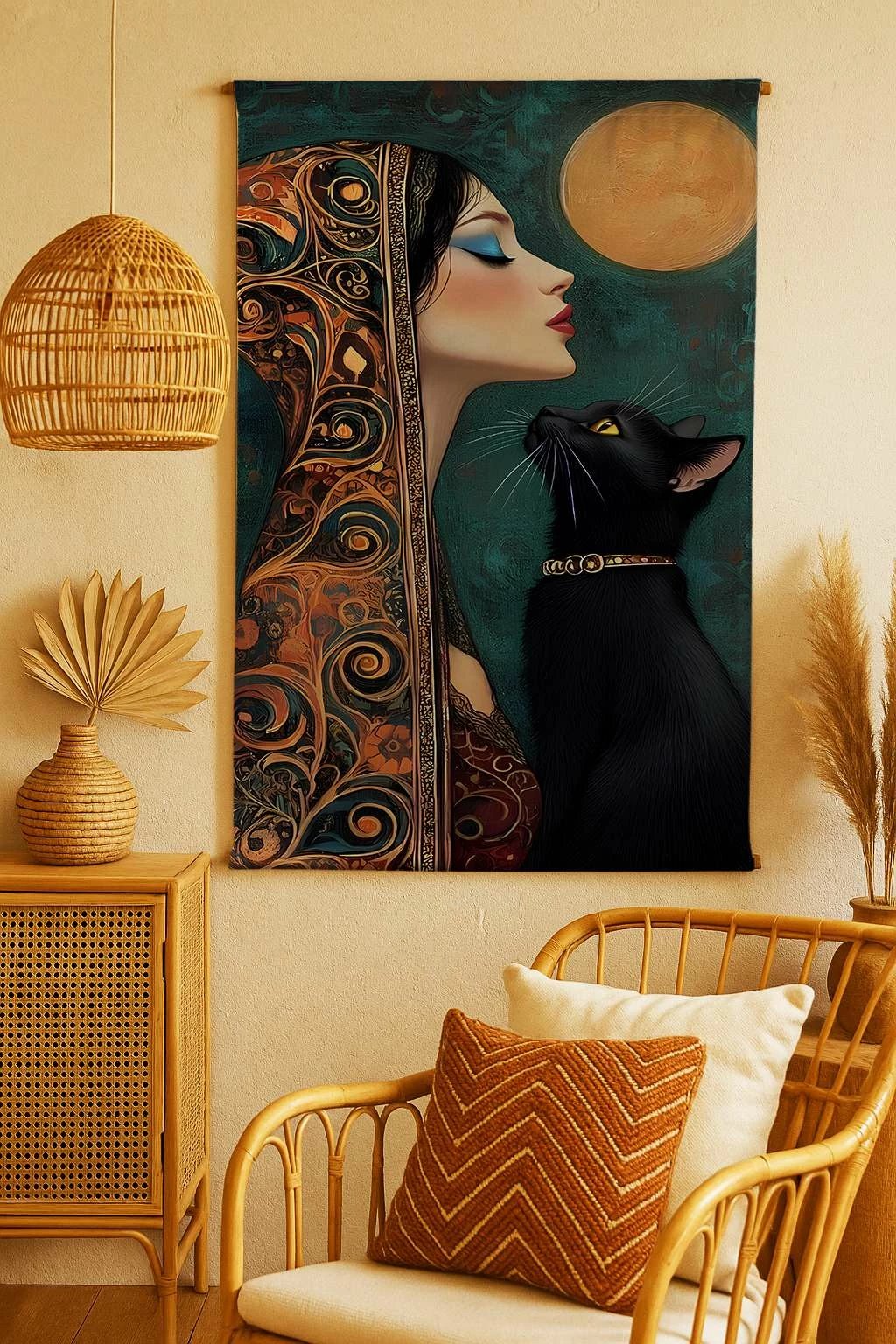 Pikturë dekorative poliestër, Wallity Polybaby 33, 145x200 cm