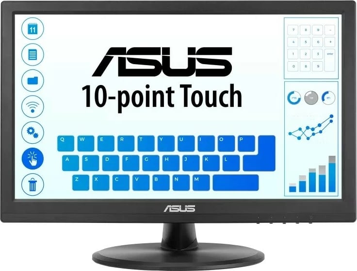 Monitor ASUS VT169HE Touch, 15.6", IPS, FHD, i zi