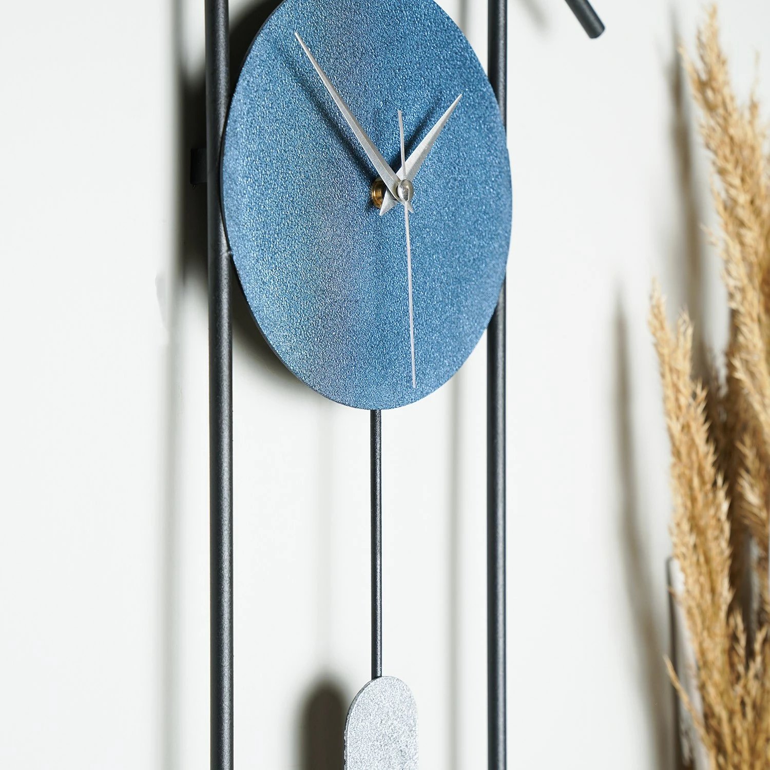 Orë muri dekorative metalike Wallity, Ken, blu-gri