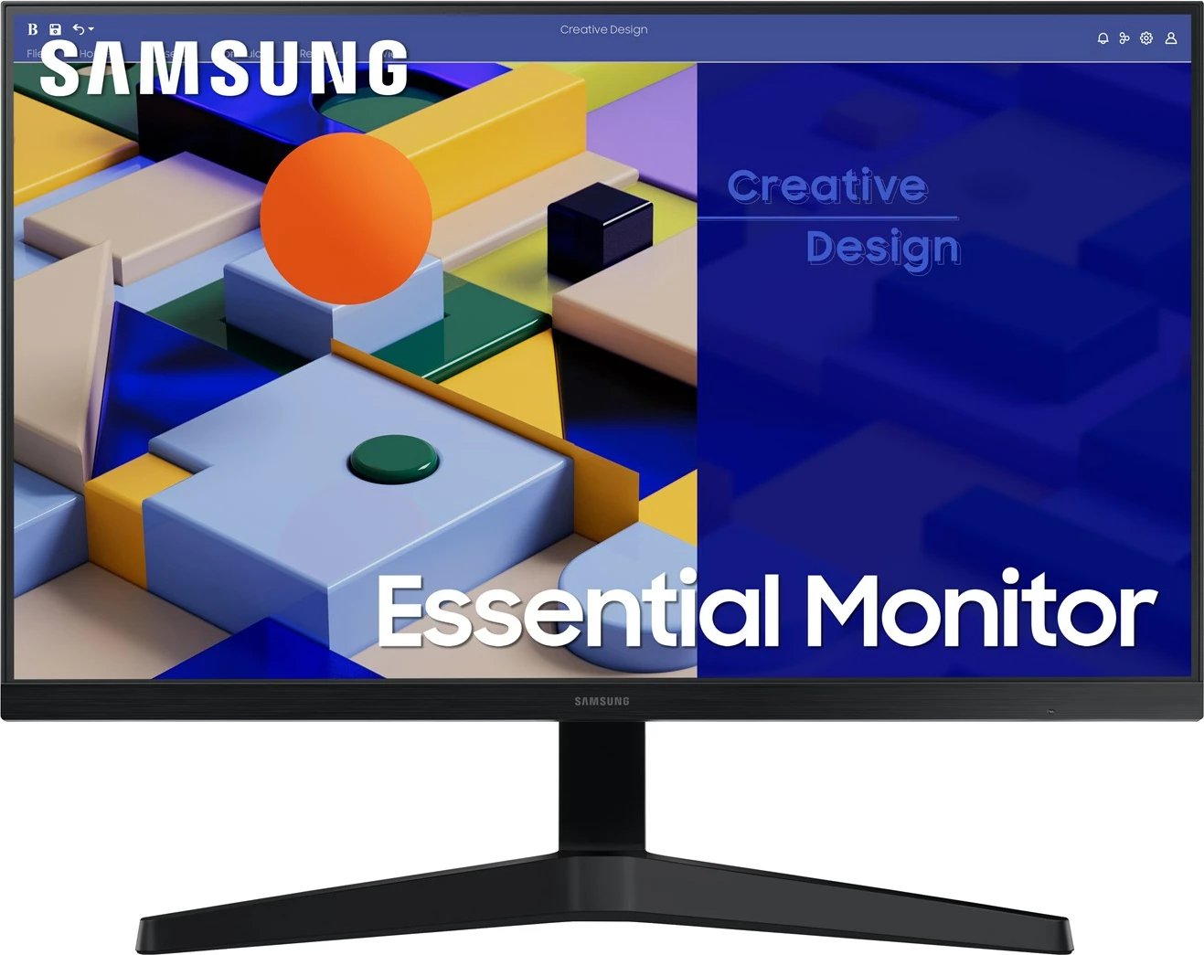Monitor Samsung S27C310EAU, 27", 75Hz, i zi 