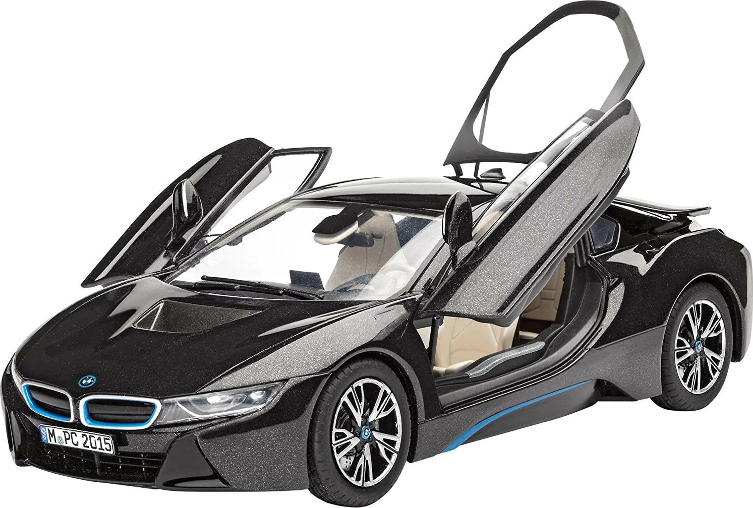 Model plastik BMW i8 Revell 1:24, 131 pjesë, për djem