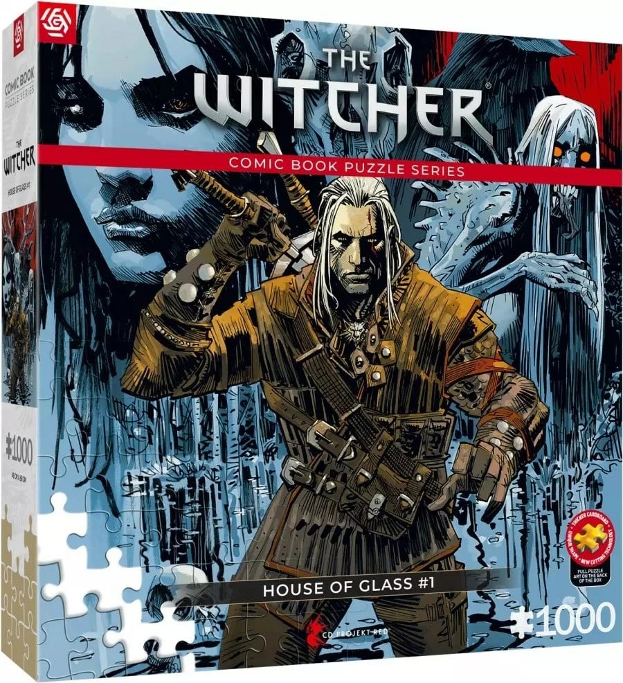 Puzzle Good Loot The Witcher House of Glass 1000 copa