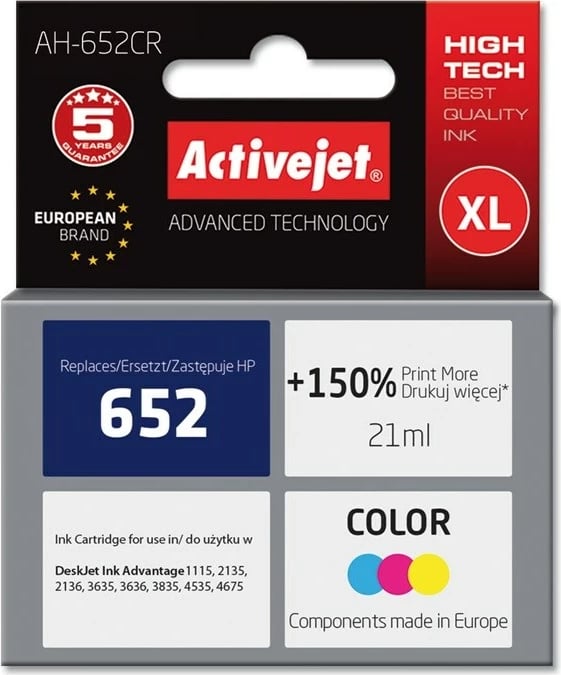 Toner zëvëndësues AH-652CR për printerët HP