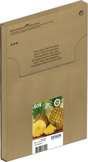 Toner Epson 604 EasyMail, Standard Yield, 4 copë, E zezë, Cyan, Magenta, Yellow