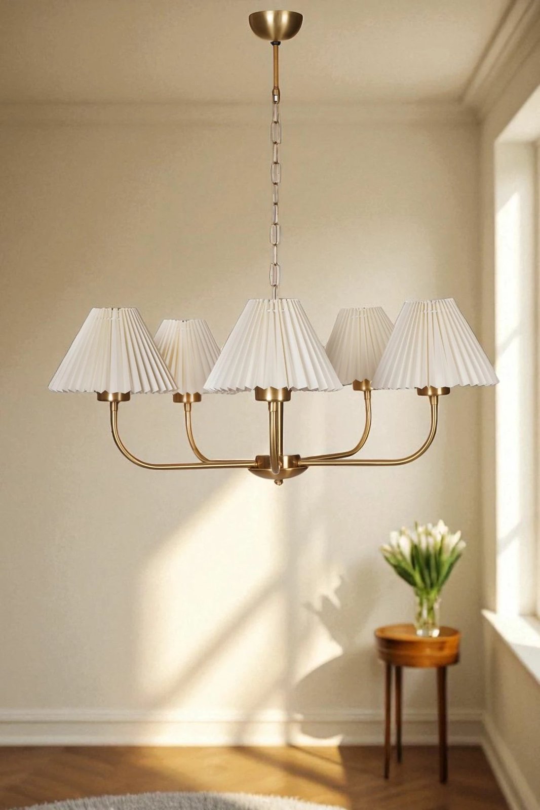 Llambadar Opviq, krem dhe ari, 8982-5