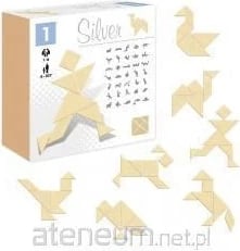 Lojë puzzle Tangram Alexander 1 Silver, 7 pjesë