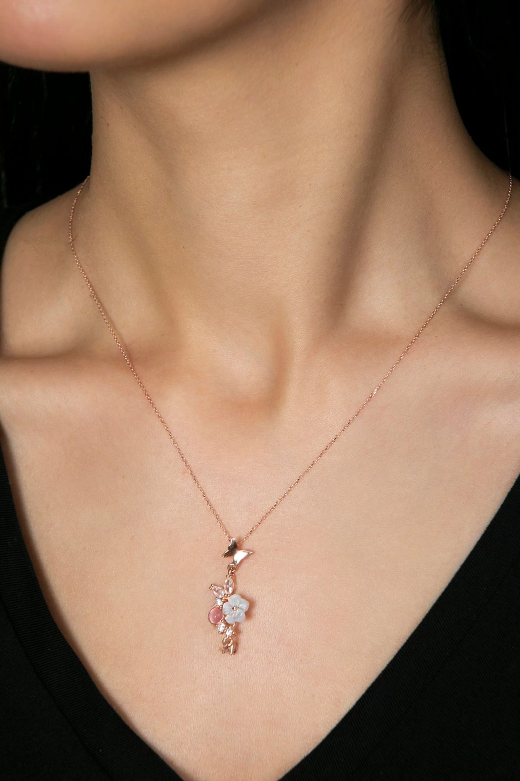 Varëse argjendi, ngjyrë rozë ari, Elika Silver, ELKYS60232