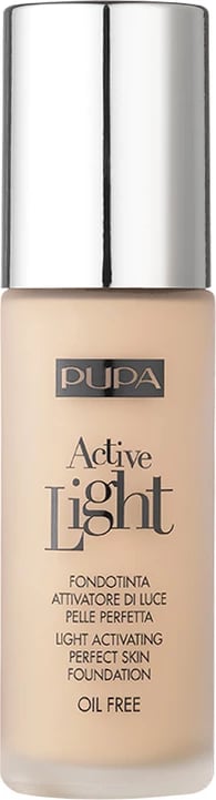 Fondatinë për femra Pupa Milano Active Light Perfect Skin Foundation SPF10 Oil-Free 011 Beige 30ml