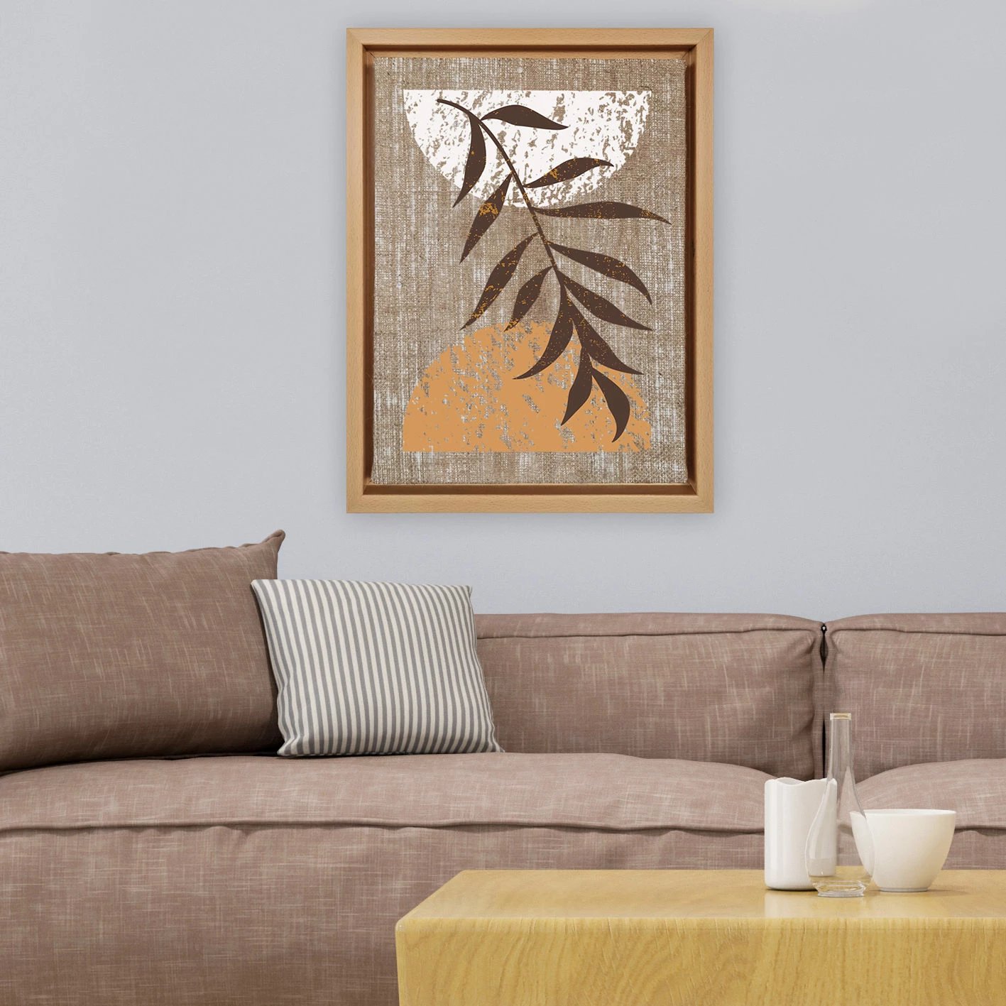 Pikturë dekorative në kanavacë, shumëngjyrëshe, Wallity, LNJ218885879432 - 66x96cm