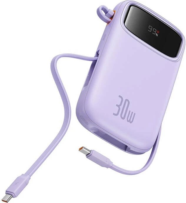 Powerbank Baseus QPow 2, 10000mAh, 30W, 2xUSB-C, vjollcë