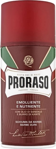 Shkumë për rrojë për burra Proraso Emollient and Nourishing 300ml