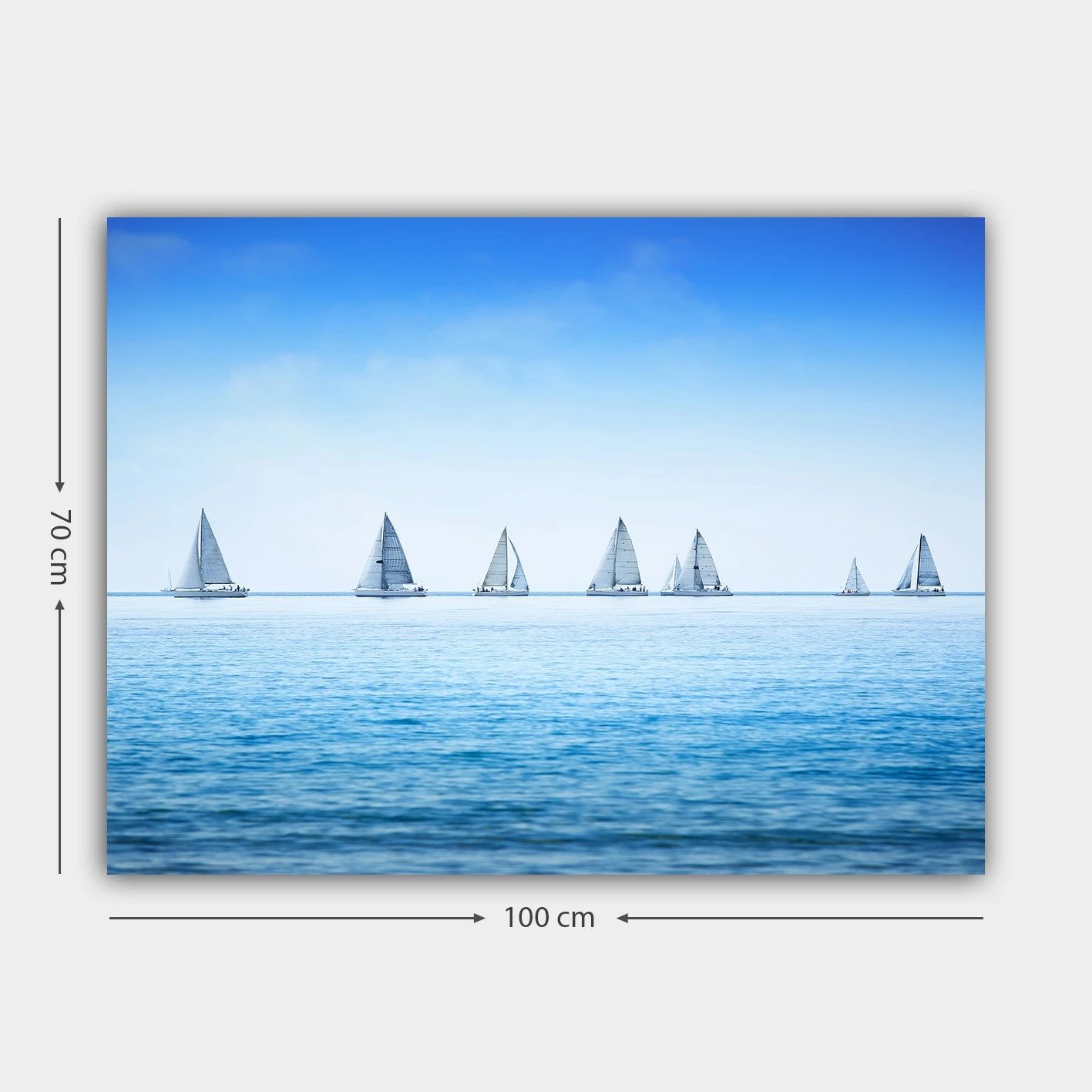 Pikturë dekorative në kanavacë, shumëngjyrëshe, Wallity, 70x100cm