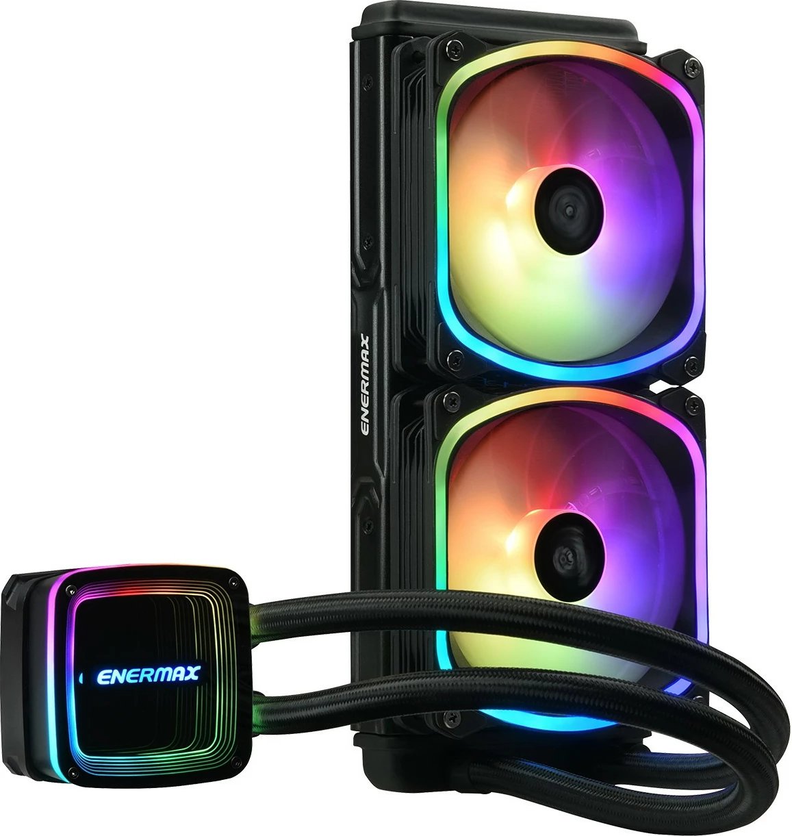K Cooler Enermax Aquafusion ADV ELC-AQFA240-SQA, 240mm, RGB, i zi