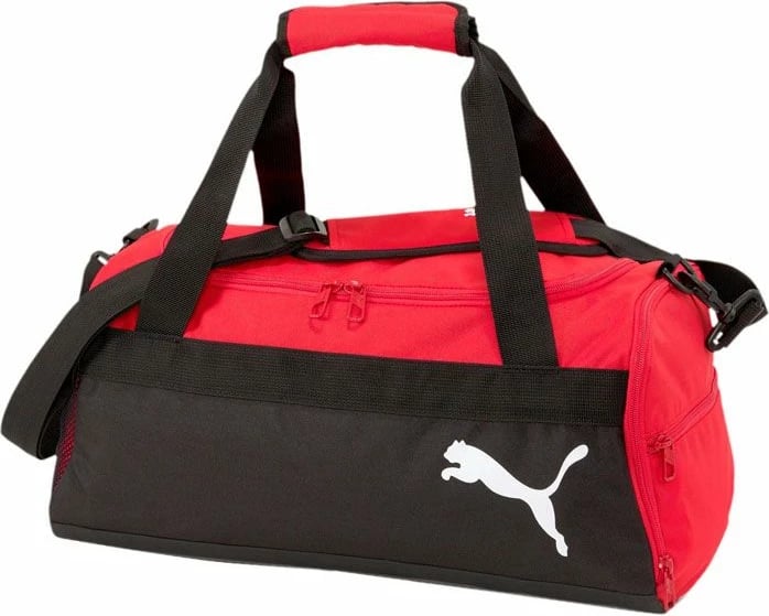 Çantë Puma për të rritur dhe fëmijë, e zezë me të kuqe