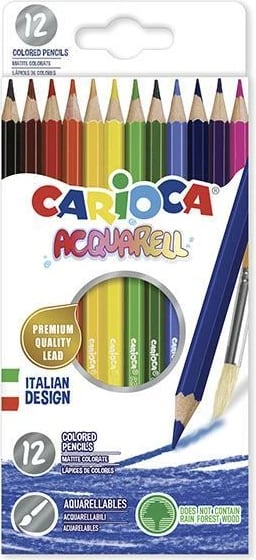 Markerë Carioca Aquarell 12 Ngjyra