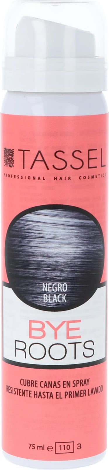 Spray për rrënjë flokësh Eurostil Tassel Bye Roots e zezë 75ml